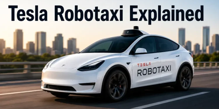 Tesla Robotaxi Explained