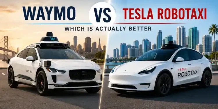 Waymo vs Tesla Robotaxi