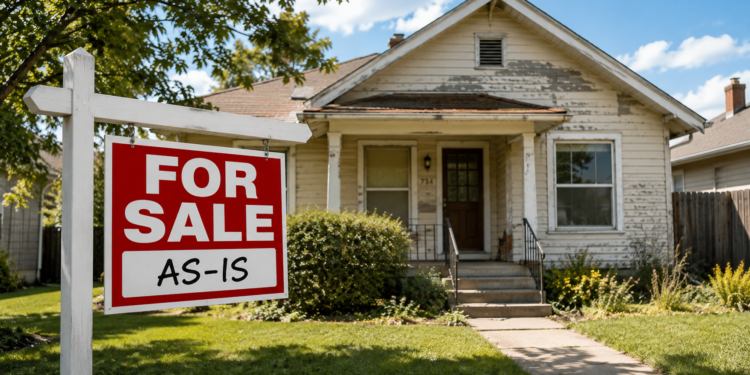 Sell a House As-Is