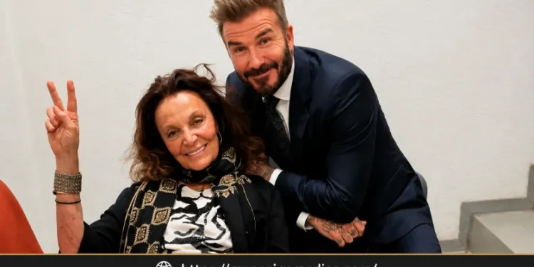 Diane von Furstenberg and Jake Gyllenhaal